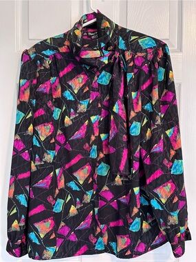 Gianna Woman Colorful Button Down